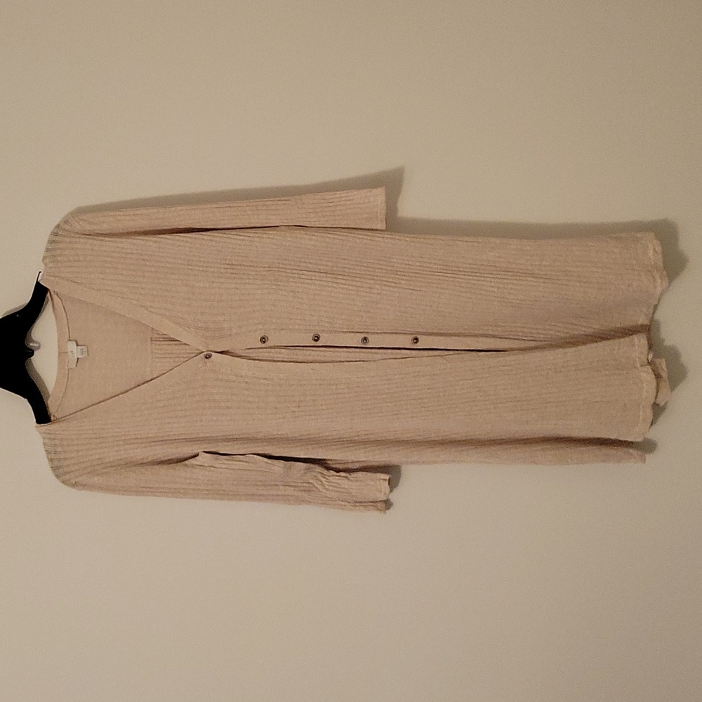 J.Jill Long Cardigan Sweater, Size Small